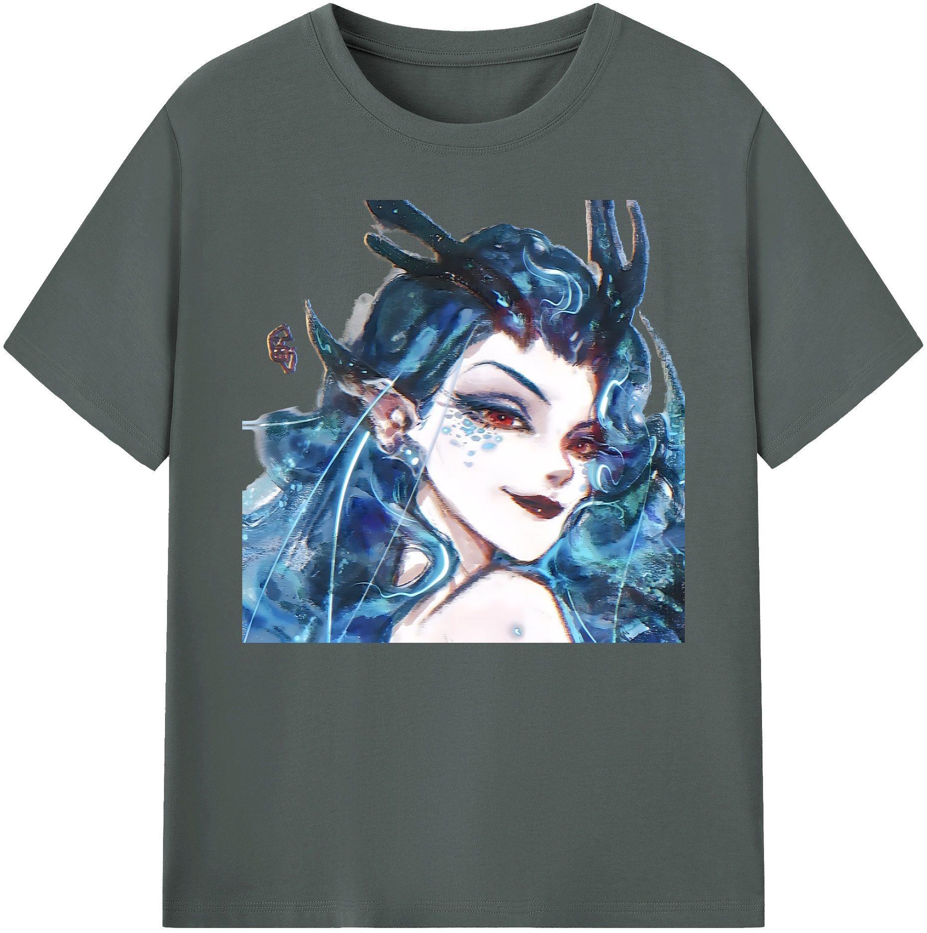 （画像用） Ne Zha 2 ナタ 魔童の大暴れ 綿100％ メンズ半袖Tシャツ｜肌触りやわらか＆通気性